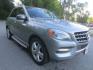 2014 Gray /Black Mercedes-Benz M-Class ML350 4MATIC (4JGDA5HBXEA) with an 3.5L V6 DOHC 24V engine, 7-Speed Automatic transmission, located at 270 US Route 6, Mahopac, NY, 10541, (845) 621-0895, 41.349022, -73.755280 - Photo#1