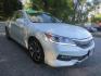 2017 White /Beige Honda Accord EX-L (1HGCR2F96HA) with an 2.4L L4 DOHC 16V engine, Automatic transmission, located at 270 US Route 6, Mahopac, NY, 10541, (845) 621-0895, 41.349022, -73.755280 - Photo#1