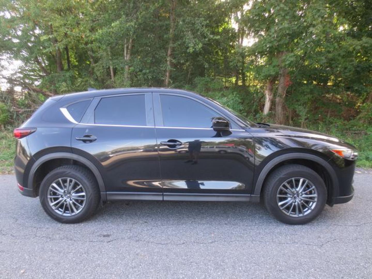 2017 Black /Black Mazda CX-5 Touring (JM3KFBCL6H0) with an 2.5L L4 DOHC 16V engine, 6 Speed Automatic transmission, located at 270 US Route 6, Mahopac, NY, 10541, (845) 621-0895, 41.349022, -73.755280 - Photo#9
