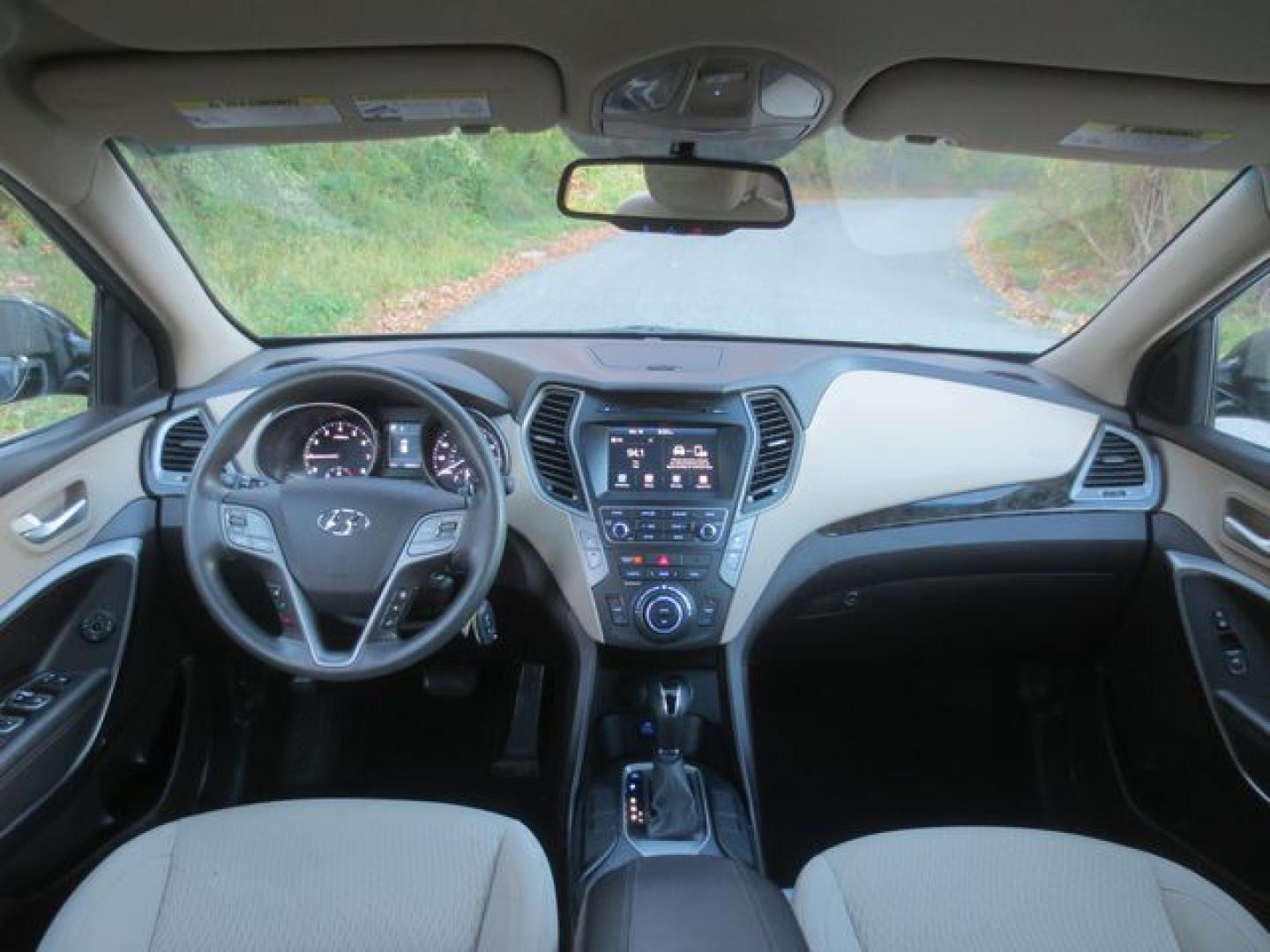 2017 Blue /Gray Hyundai Santa Fe Sport (5NMZUDLB9HH) with an 2.4L L4 DOHC 16V engine, 6 Speed Automatic transmission, located at 270 US Route 6, Mahopac, NY, 10541, (845) 621-0895, 41.349022, -73.755280 - Photo#7