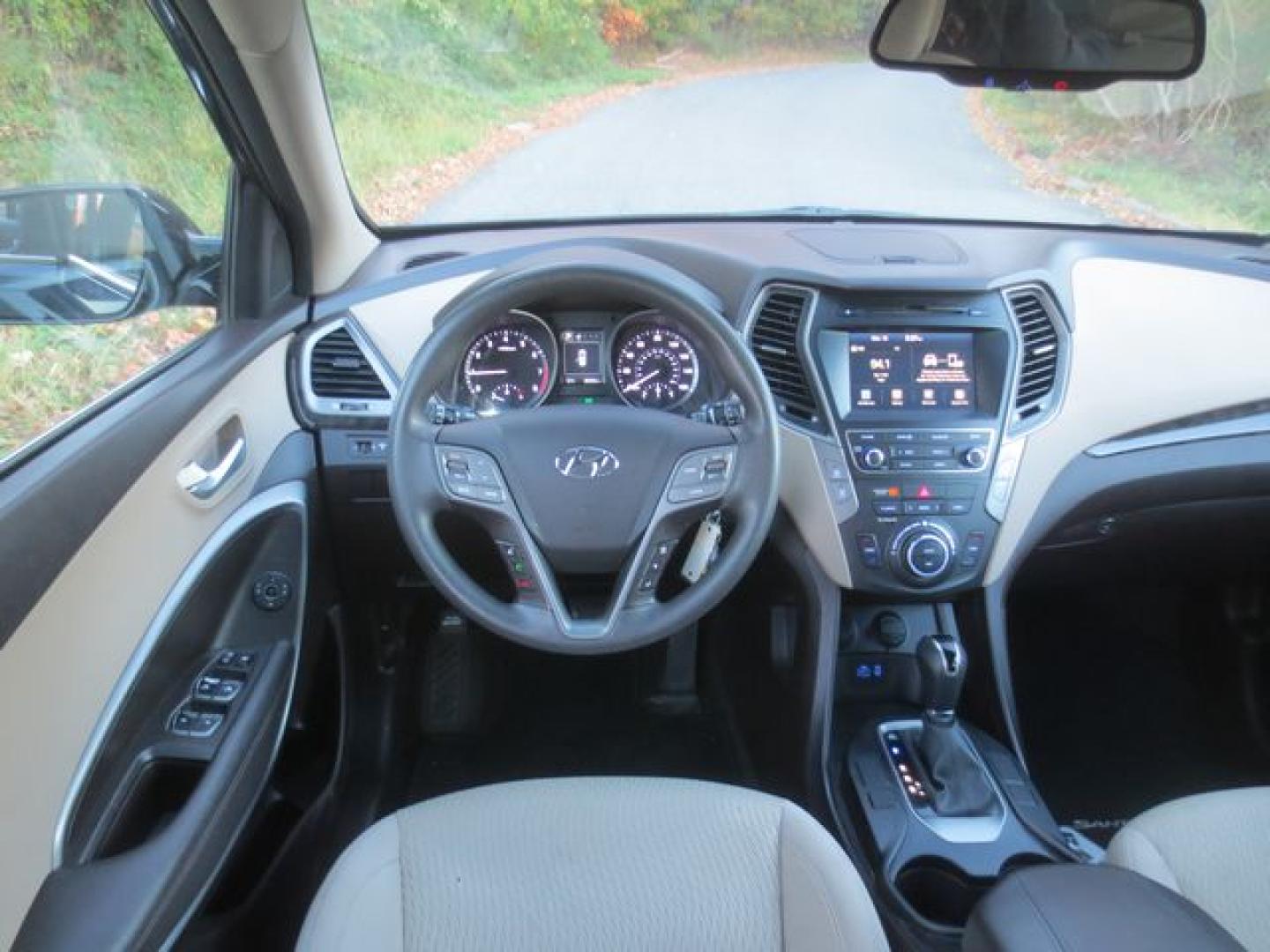 2017 Blue /Gray Hyundai Santa Fe Sport (5NMZUDLB9HH) with an 2.4L L4 DOHC 16V engine, 6 Speed Automatic transmission, located at 270 US Route 6, Mahopac, NY, 10541, (845) 621-0895, 41.349022, -73.755280 - Photo#8