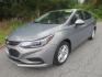 2018 Gray /Dark Gray Chevrolet Cruze LT (1G1BE5SM4J7) with an 1.4L L4 DOHC 16V TURBO engine, Automatic transmission, located at 270 US Route 6, Mahopac, NY, 10541, (845) 621-0895, 41.349022, -73.755280 - Photo#0