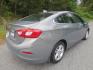 2018 Gray /Dark Gray Chevrolet Cruze LT (1G1BE5SM4J7) with an 1.4L L4 DOHC 16V TURBO engine, Automatic transmission, located at 270 US Route 6, Mahopac, NY, 10541, (845) 621-0895, 41.349022, -73.755280 - Photo#3
