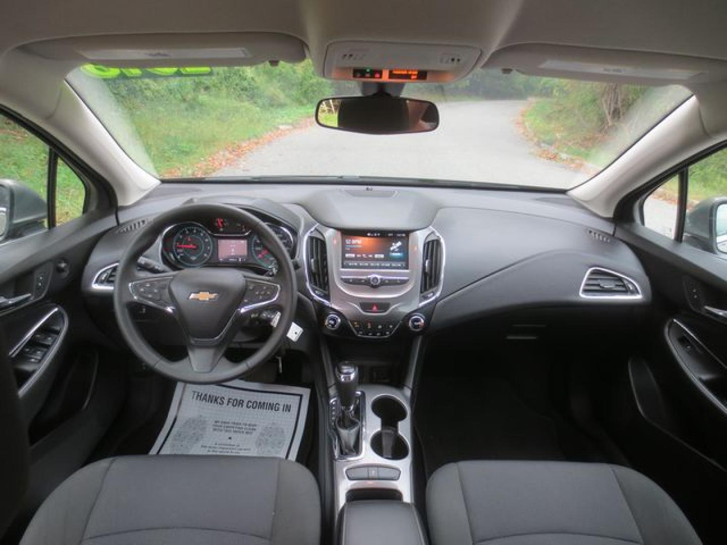 2018 Gray /Dark Gray Chevrolet Cruze LT (1G1BE5SM4J7) with an 1.4L L4 DOHC 16V TURBO engine, Automatic transmission, located at 270 US Route 6, Mahopac, NY, 10541, (845) 621-0895, 41.349022, -73.755280 - Photo#7