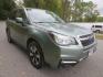 2017 Green /Gray Subaru Forester 2.5i Premium PZEV (JF2SJAEC2HH) with an 2.5L H4 SOHC 16V engine, Automatic transmission, located at 270 US Route 6, Mahopac, NY, 10541, (845) 621-0895, 41.349022, -73.755280 - Photo#1