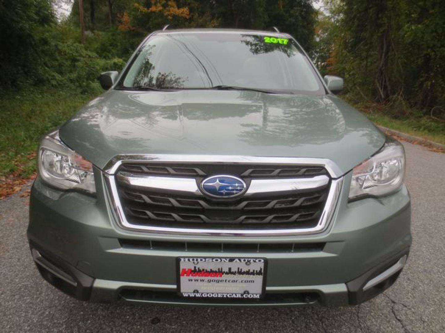 2017 Green /Gray Subaru Forester 2.5i Premium PZEV (JF2SJAEC2HH) with an 2.5L H4 SOHC 16V engine, Automatic transmission, located at 270 US Route 6, Mahopac, NY, 10541, (845) 621-0895, 41.349022, -73.755280 - Photo#2