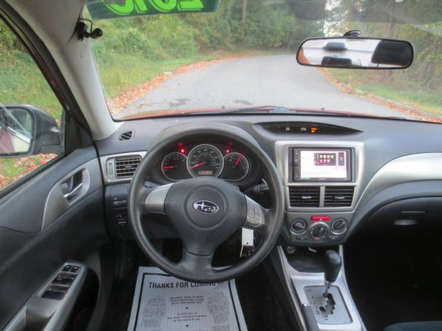 2010 Red /Black Subaru Impreza 2.5i (JF1GE6A6XAH) with an 2.5L H4 SOHC 16V engine, 4-Speed Automatic transmission, located at 270 US Route 6, Mahopac, NY, 10541, (845) 621-0895, 41.349022, -73.755280 - Photo#8