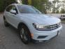 2018 White /Black Volkswagen Tiguan SEL Premium (3VV5B7AX2JM) with an 2.0L L4 DOHC 16V TURBO engine, Automatic transmission, located at 270 US Route 6, Mahopac, NY, 10541, (845) 621-0895, 41.349022, -73.755280 - Photo#1