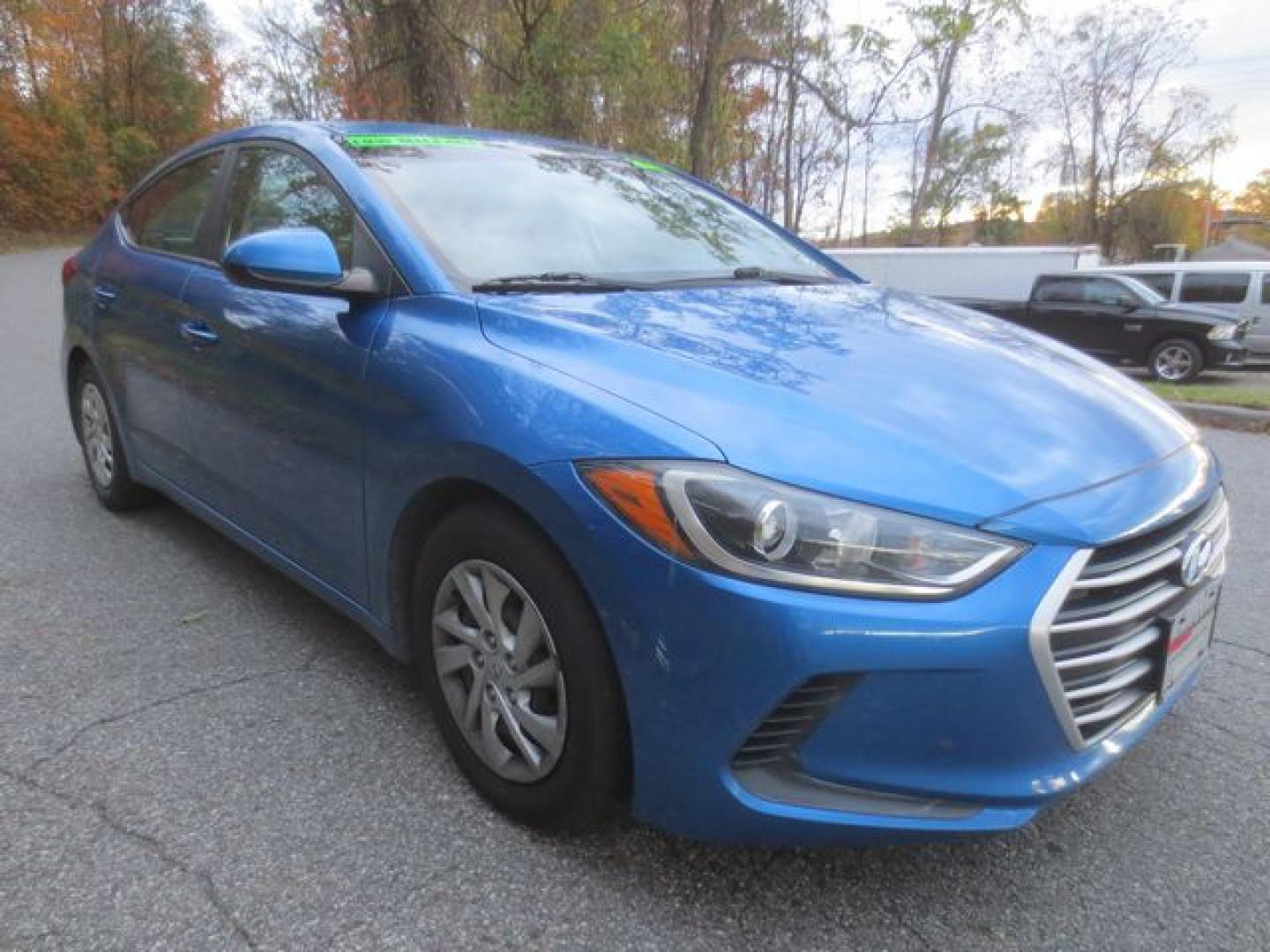 2017 Blue /Gray Hyundai Elantra SE (5NPD74LF8HH) with an 1.8L L4 DOHC 16V engine, 6 Speed Manual transmission, located at 270 US Route 6, Mahopac, NY, 10541, (845) 621-0895, 41.349022, -73.755280 - Photo#1