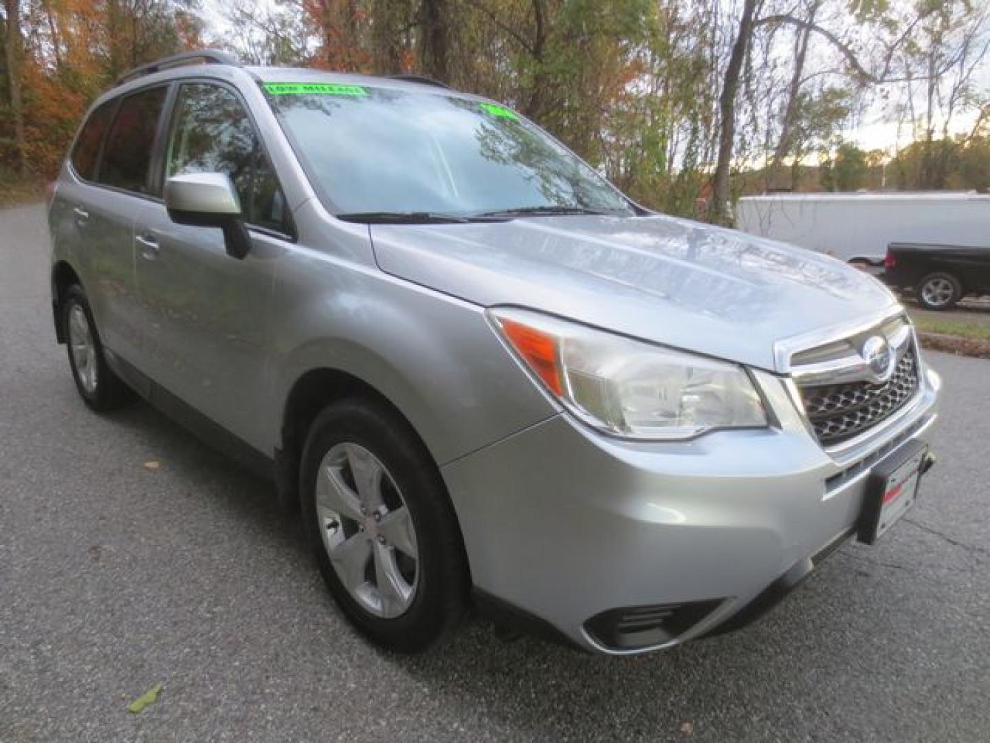 2014 Silver /Black Subaru Forester 2.5i Premium (JF2SJAEC6EH) with an 2.5L H4 SOHC 16V engine, 6-Speed Automatic transmission, located at 270 US Route 6, Mahopac, NY, 10541, (845) 621-0895, 41.349022, -73.755280 - Photo#1
