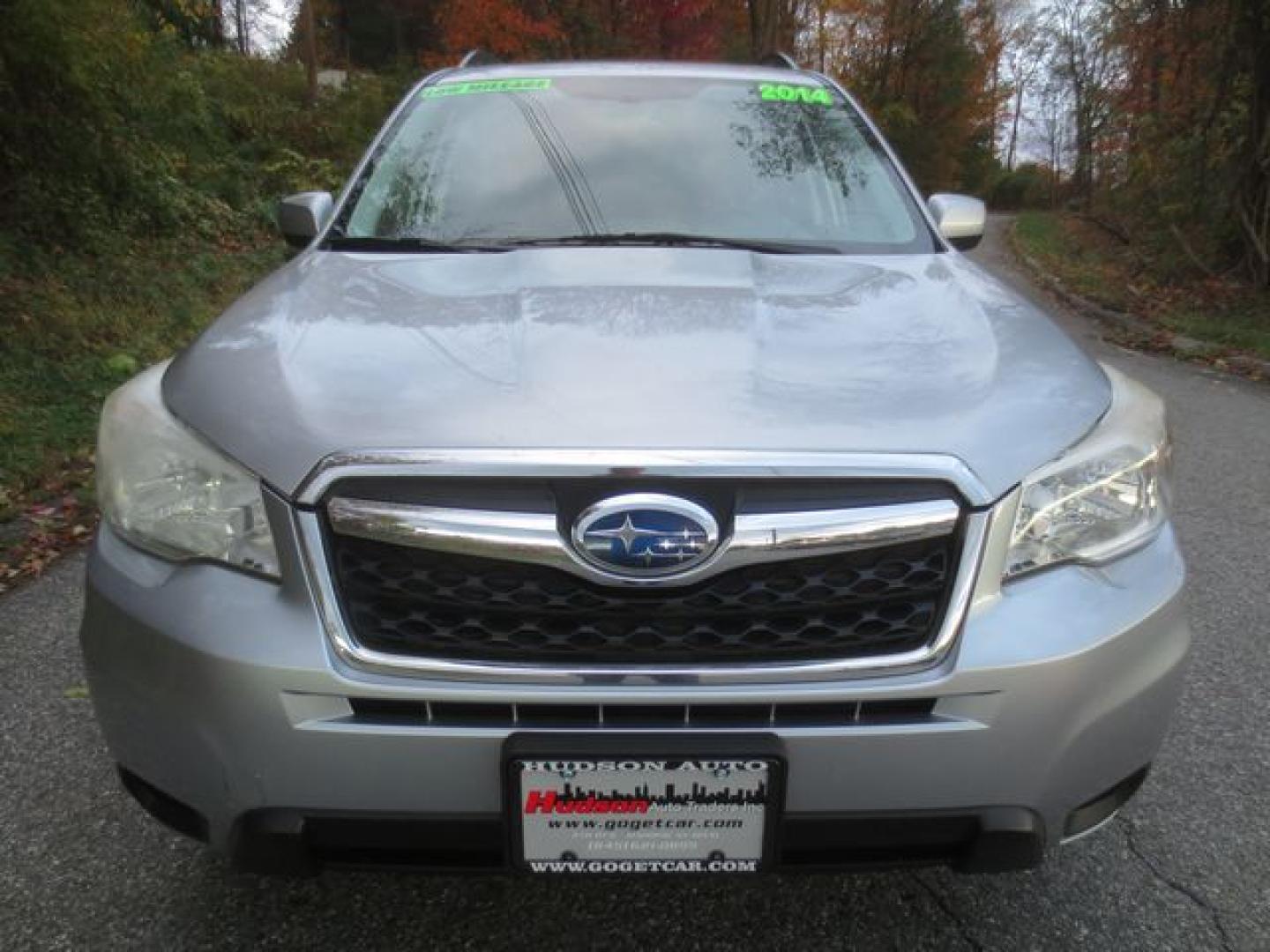 2014 Silver /Black Subaru Forester 2.5i Premium (JF2SJAEC6EH) with an 2.5L H4 SOHC 16V engine, 6-Speed Automatic transmission, located at 270 US Route 6, Mahopac, NY, 10541, (845) 621-0895, 41.349022, -73.755280 - Photo#2