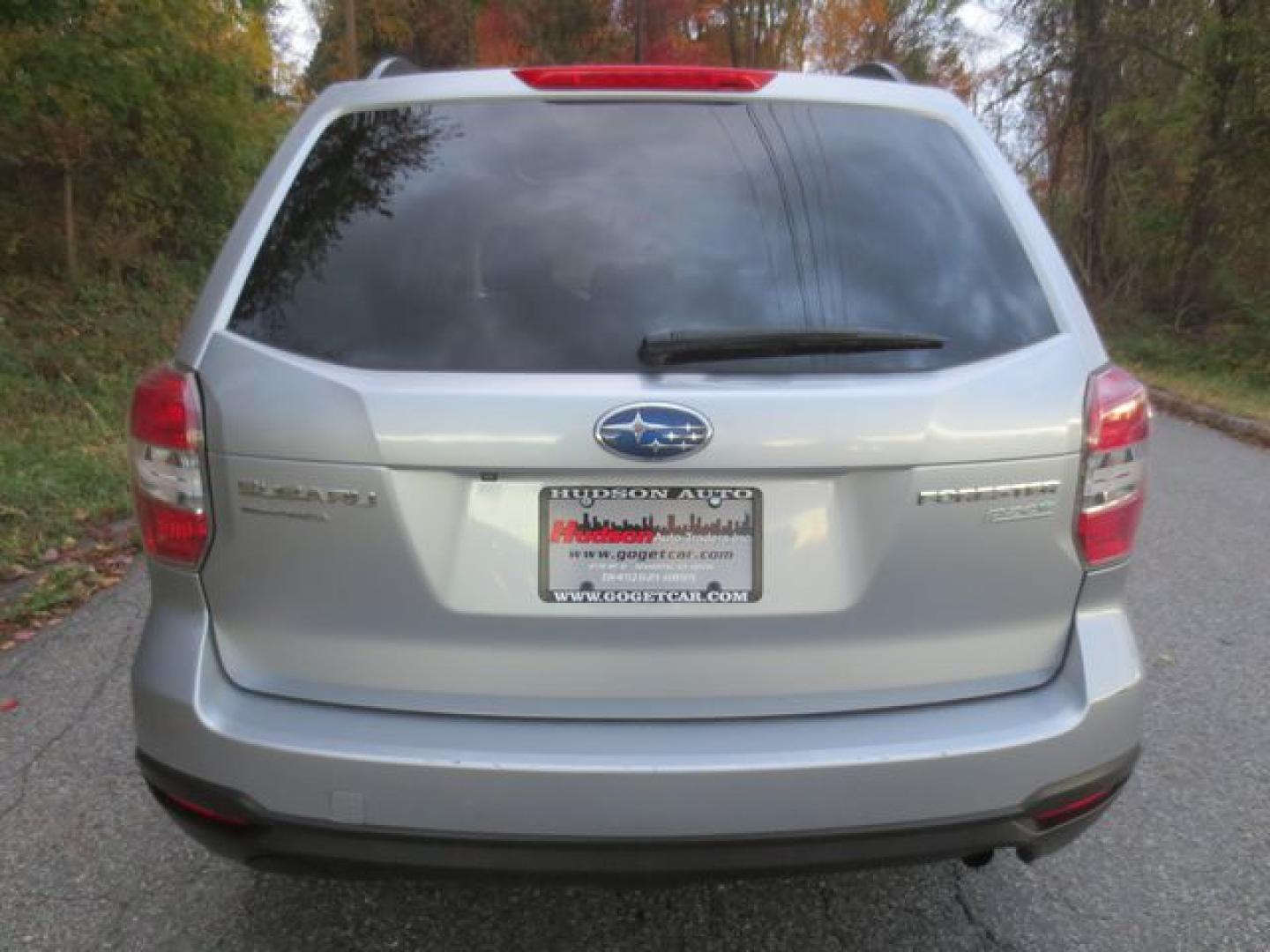 2014 Silver /Black Subaru Forester 2.5i Premium (JF2SJAEC6EH) with an 2.5L H4 SOHC 16V engine, 6-Speed Automatic transmission, located at 270 US Route 6, Mahopac, NY, 10541, (845) 621-0895, 41.349022, -73.755280 - Photo#5