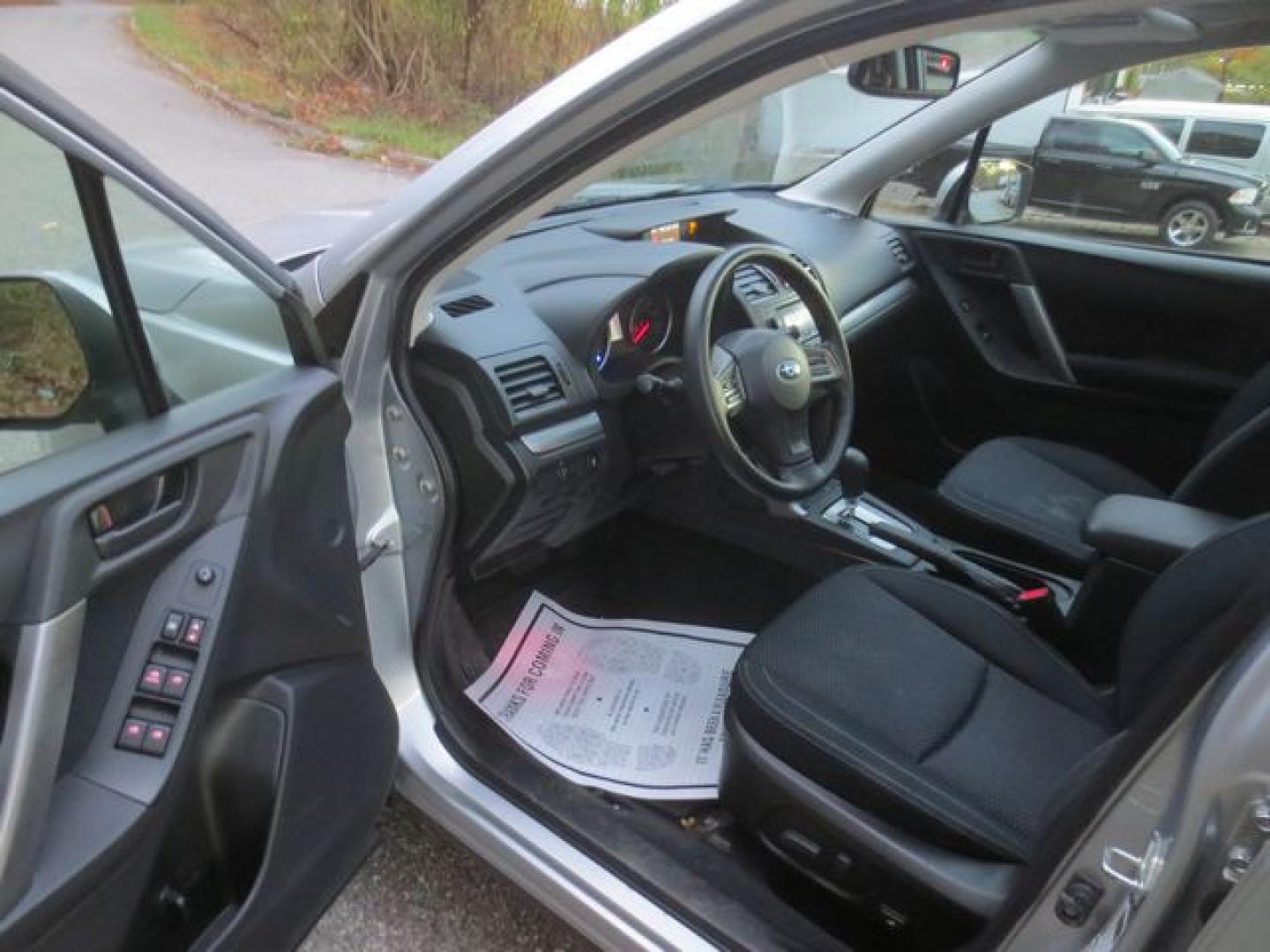 2014 Silver /Black Subaru Forester 2.5i Premium (JF2SJAEC6EH) with an 2.5L H4 SOHC 16V engine, 6-Speed Automatic transmission, located at 270 US Route 6, Mahopac, NY, 10541, (845) 621-0895, 41.349022, -73.755280 - Photo#6