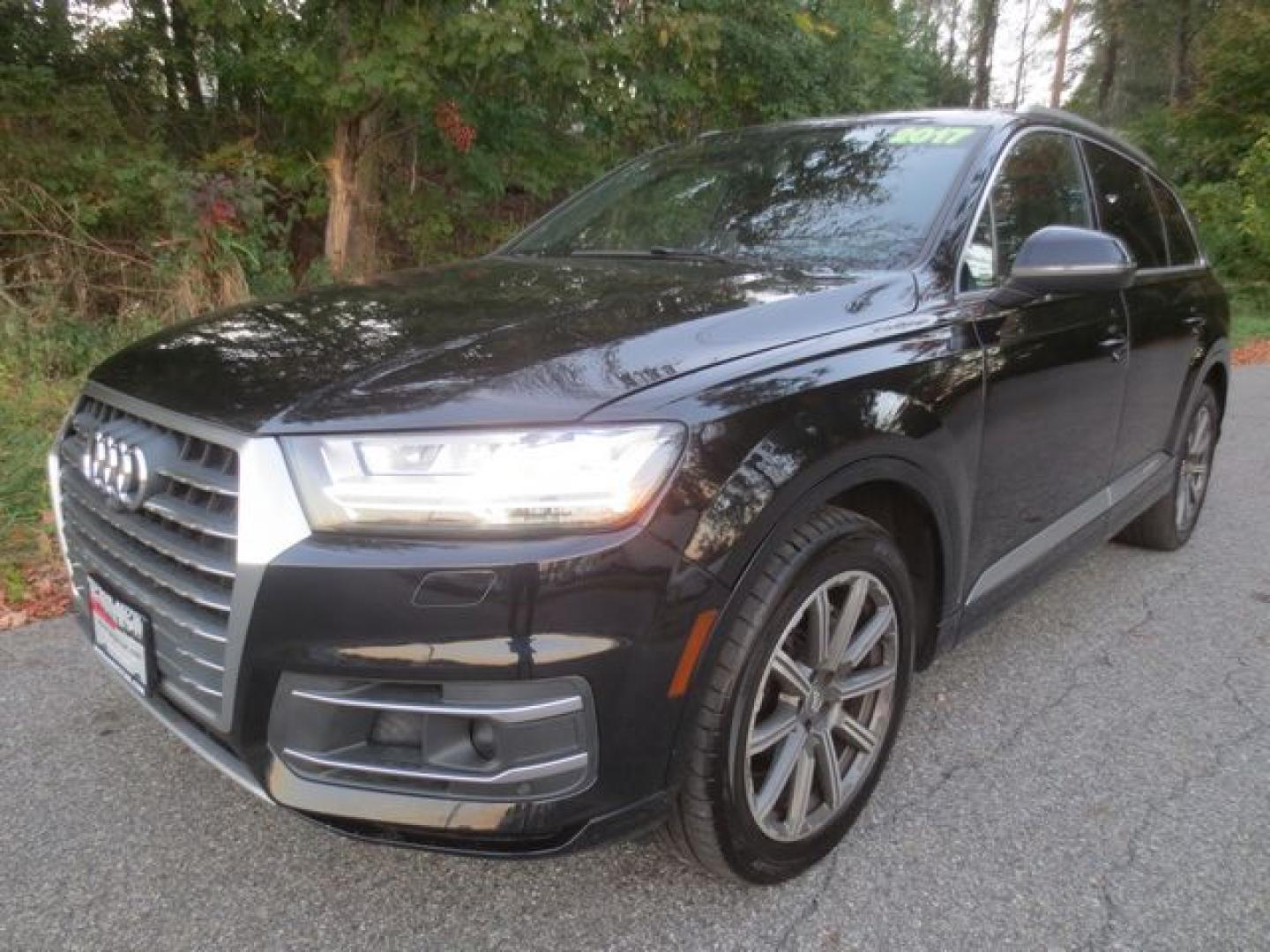 2017 Black /Black Audi Q7 Prestige (WA1VAAF74HD) with an 3.0L V6 engine, 8A transmission, located at 270 US Route 6, Mahopac, NY, 10541, (845) 621-0895, 41.349022, -73.755280 - Photo#0