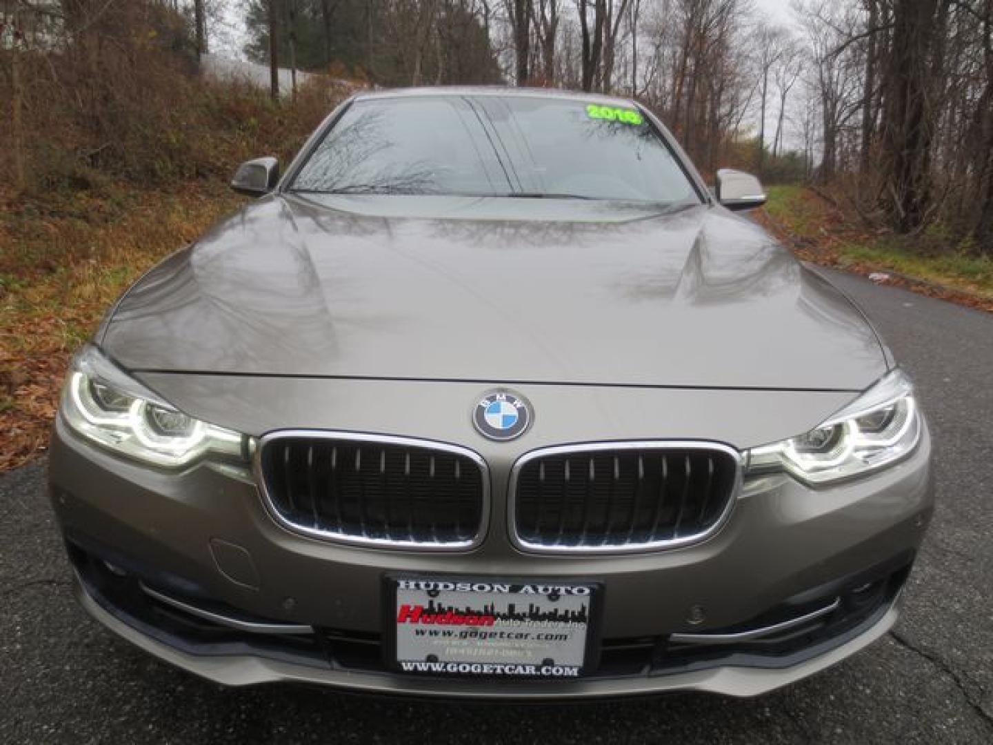 2016 Gray /Black BMW 3-Series 328i (WBA8E3G56GN) with an 2.0L 4 Cyl Turbo DOHC 16V engine, Automatic transmission, located at 270 US Route 6, Mahopac, NY, 10541, (845) 621-0895, 41.349022, -73.755280 - Photo#2