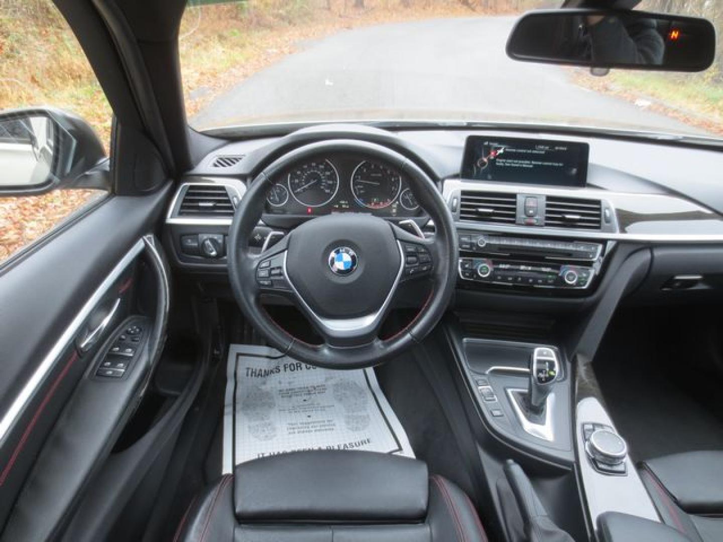 2016 Gray /Black BMW 3-Series 328i (WBA8E3G56GN) with an 2.0L 4 Cyl Turbo DOHC 16V engine, Automatic transmission, located at 270 US Route 6, Mahopac, NY, 10541, (845) 621-0895, 41.349022, -73.755280 - Photo#8