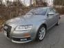 2009 Gray /Black Audi A6 3.0T (WAUWG74F59N) with an 3.0L V6 DOHC 24V TURBO engine, 6-Speed Automatic transmission, located at 270 US Route 6, Mahopac, NY, 10541, (845) 621-0895, 41.349022, -73.755280 - Photo#0