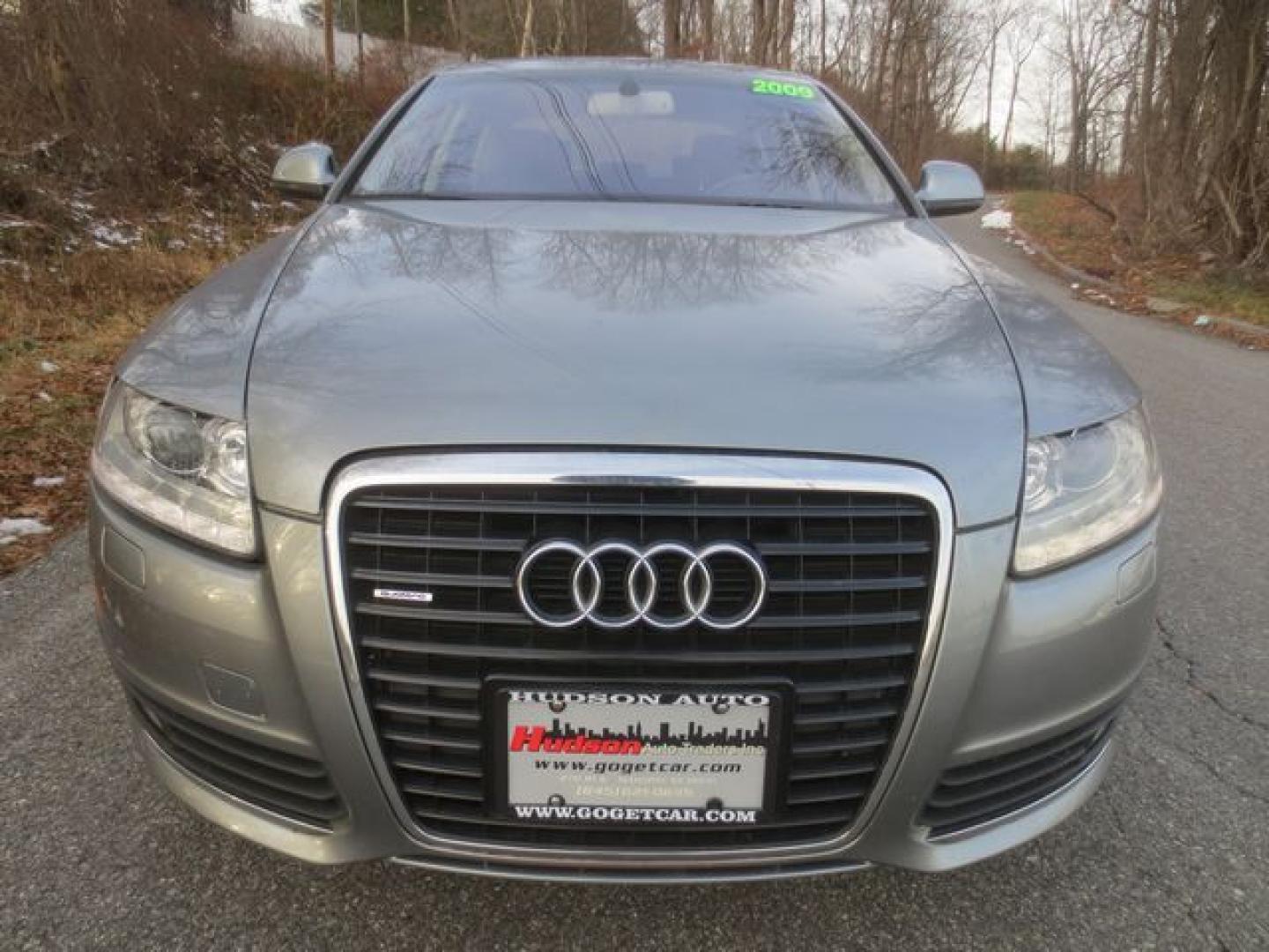 2009 Gray /Black Audi A6 3.0T (WAUWG74F59N) with an 3.0L V6 DOHC 24V TURBO engine, 6-Speed Automatic transmission, located at 270 US Route 6, Mahopac, NY, 10541, (845) 621-0895, 41.349022, -73.755280 - Photo#2