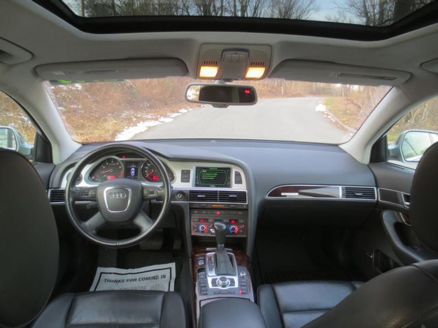 2009 Gray /Black Audi A6 3.0T (WAUWG74F59N) with an 3.0L V6 DOHC 24V TURBO engine, 6-Speed Automatic transmission, located at 270 US Route 6, Mahopac, NY, 10541, (845) 621-0895, 41.349022, -73.755280 - Photo#7