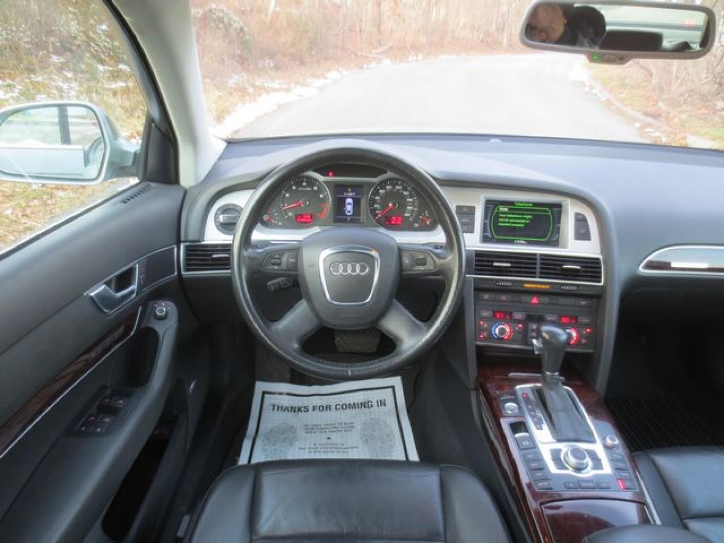 2009 Gray /Black Audi A6 3.0T (WAUWG74F59N) with an 3.0L V6 DOHC 24V TURBO engine, 6-Speed Automatic transmission, located at 270 US Route 6, Mahopac, NY, 10541, (845) 621-0895, 41.349022, -73.755280 - Photo#8