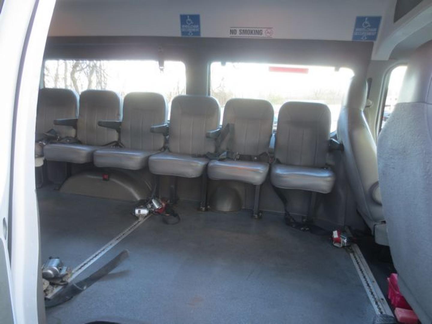 2012 White /Gray Ford E-Series Van E-250 Extended (1FTNS2EW7CD) with an 4.6L V8 SOHC 16V engine, 4-Speed Automatic transmission, located at 270 US Route 6, Mahopac, NY, 10541, (845) 621-0895, 41.349022, -73.755280 - Photo#6