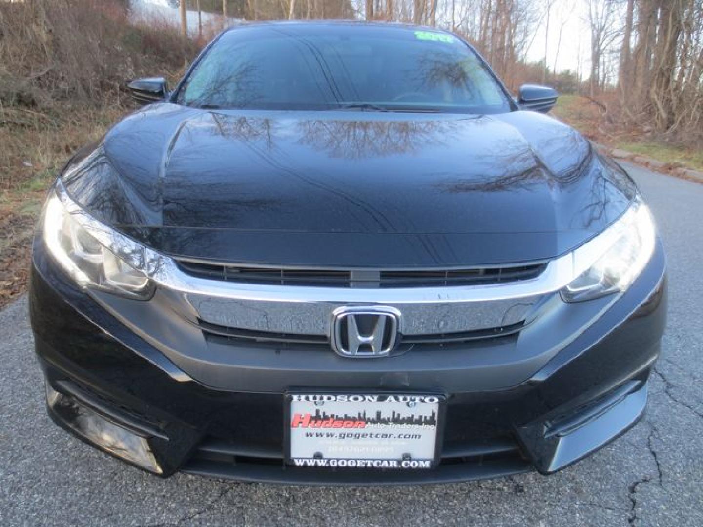 2017 Black /Black Honda Civic LX (2HGFC2F51HH) with an 2.0L L4 DOHC 16V engine, Automatic transmission, located at 270 US Route 6, Mahopac, NY, 10541, (845) 621-0895, 41.349022, -73.755280 - Photo#2