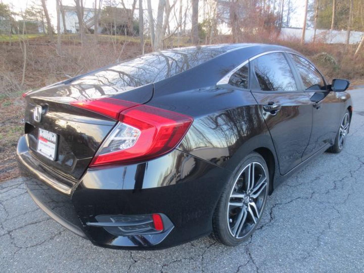 2017 Black /Black Honda Civic LX (2HGFC2F51HH) with an 2.0L L4 DOHC 16V engine, Automatic transmission, located at 270 US Route 6, Mahopac, NY, 10541, (845) 621-0895, 41.349022, -73.755280 - Photo#3