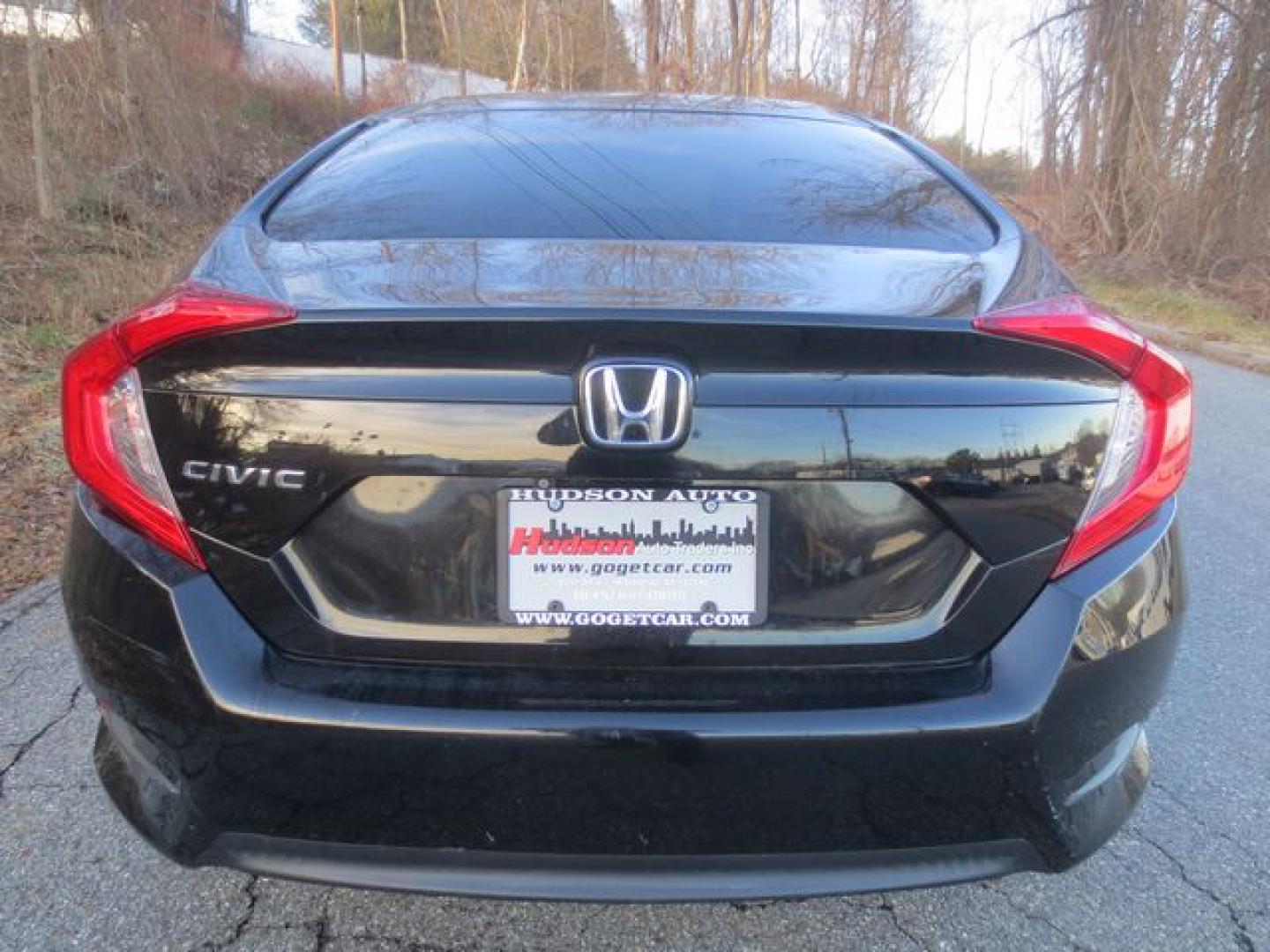 2017 Black /Black Honda Civic LX (2HGFC2F51HH) with an 2.0L L4 DOHC 16V engine, Automatic transmission, located at 270 US Route 6, Mahopac, NY, 10541, (845) 621-0895, 41.349022, -73.755280 - Photo#5