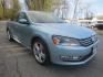 2013 Blue /Black Volkswagen Passat SEL Premium (1VWCM7A36DC) with an 3.0L V6 DOHC 24V engine, 6-Speed Automatic transmission, located at 270 US Route 6, Mahopac, NY, 10541, (845) 621-0895, 41.349022, -73.755280 - Photo#1