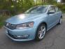 2013 Blue /Black Volkswagen Passat SEL Premium (1VWCM7A36DC) with an 3.0L V6 DOHC 24V engine, 6-Speed Automatic transmission, located at 270 US Route 6, Mahopac, NY, 10541, (845) 621-0895, 41.349022, -73.755280 - Photo#0