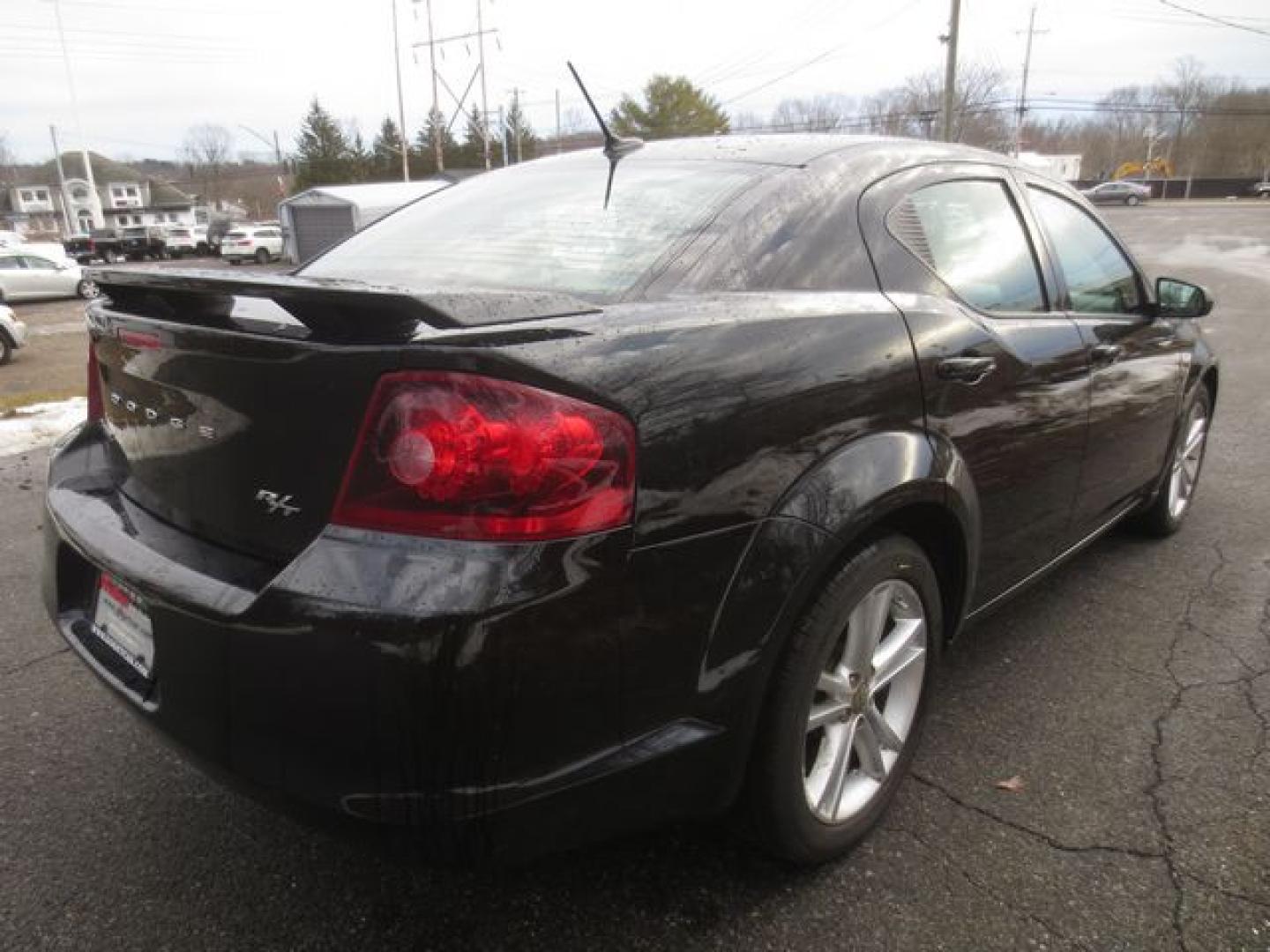 2013 Black /Beige Dodge Avenger SE (1C3CDZAG4DN) with an 3.6L V6 DOHC 24V FFV engine, 6-Speed Automatic transmission, located at 270 US Route 6, Mahopac, NY, 10541, (845) 621-0895, 41.349022, -73.755280 - Photo#1