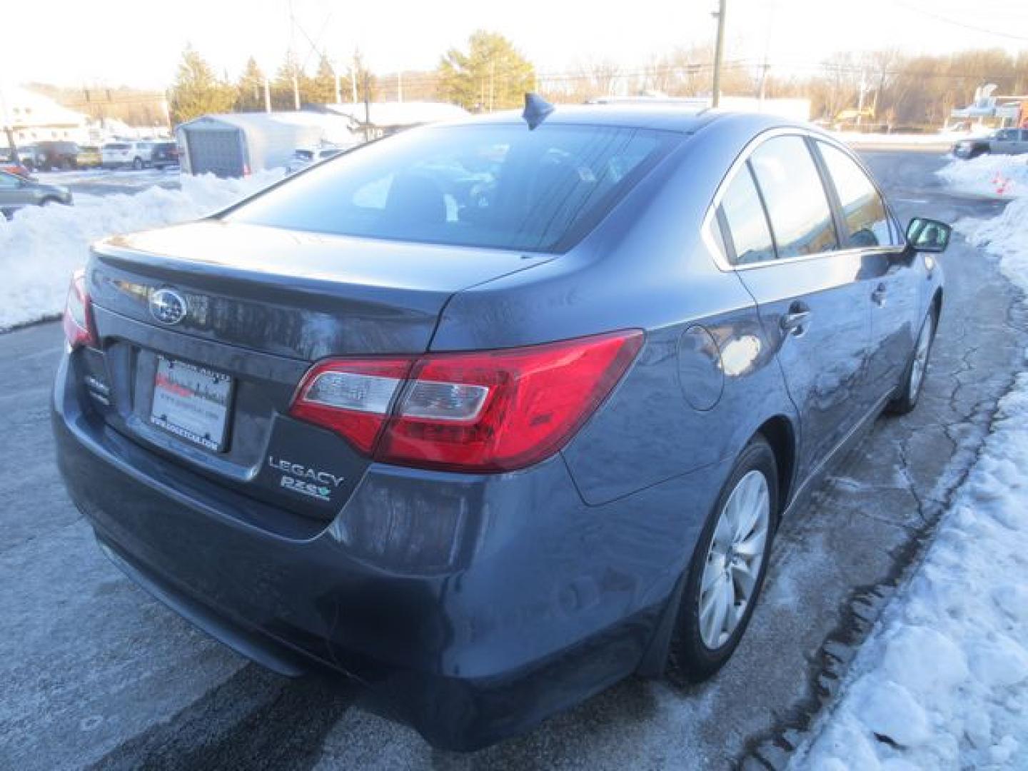 2017 Gray /Black Subaru Legacy 2.5i Premium (4S3BNAC68H3) with an 2.5L H4 SOHC 16V engine, Automatic transmission, located at 270 US Route 6, Mahopac, NY, 10541, (845) 621-0895, 41.349022, -73.755280 - Photo#1