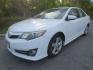 2013 White /Black Toyota Camry SE (4T1BF1FK8DU) with an 2.5L L4 DOHC 16V engine, 6-Speed Automatic transmission, located at 270 US Route 6, Mahopac, NY, 10541, (845) 621-0895, 41.349022, -73.755280 - Photo#0
