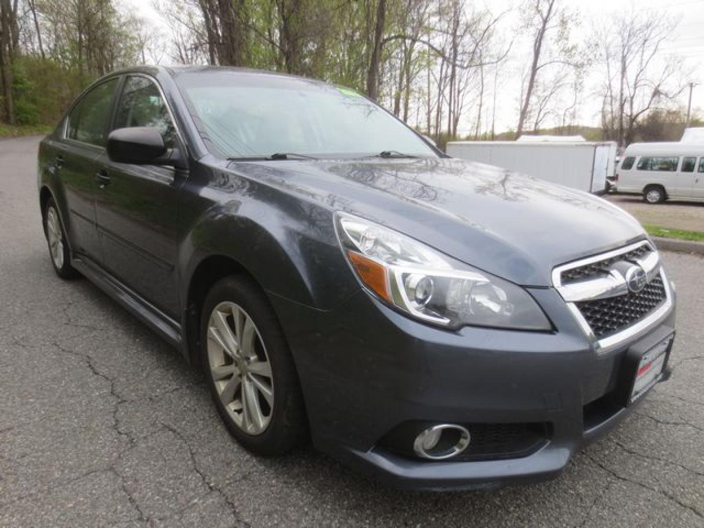 2014 Gray /Black Subaru Legacy 2.5i (4S3BMBA6XE3) with an 2.5L H4 SOHC 16V engine, Automatic transmission, located at 270 US Route 6, Mahopac, NY, 10541, (845) 621-0895, 41.349022, -73.755280 - Photo#1