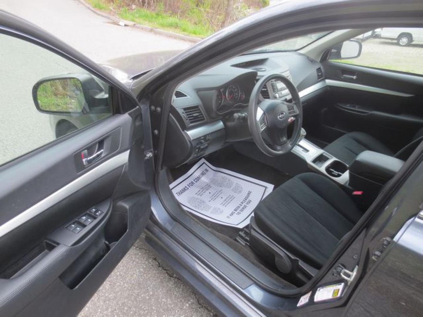 2014 Gray /Black Subaru Legacy 2.5i (4S3BMBA6XE3) with an 2.5L H4 SOHC 16V engine, Automatic transmission, located at 270 US Route 6, Mahopac, NY, 10541, (845) 621-0895, 41.349022, -73.755280 - Photo#6