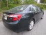 2013 Blue /Gray Toyota Camry XLE (4T1BK1FK7DU) with an 3.5L V6 DOHC 24V engine, 6-Speed Automatic transmission, located at 270 US Route 6, Mahopac, NY, 10541, (845) 621-0895, 41.349022, -73.755280 - Photo#3