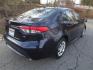 2022 Blue /Black Toyota Corolla LE (5YFEPMAE8NP) with an 1.8L L4 DOHC 16V engine, Automatic transmission, located at 270 US Route 6, Mahopac, NY, 10541, (845) 621-0895, 41.349022, -73.755280 - Photo#3