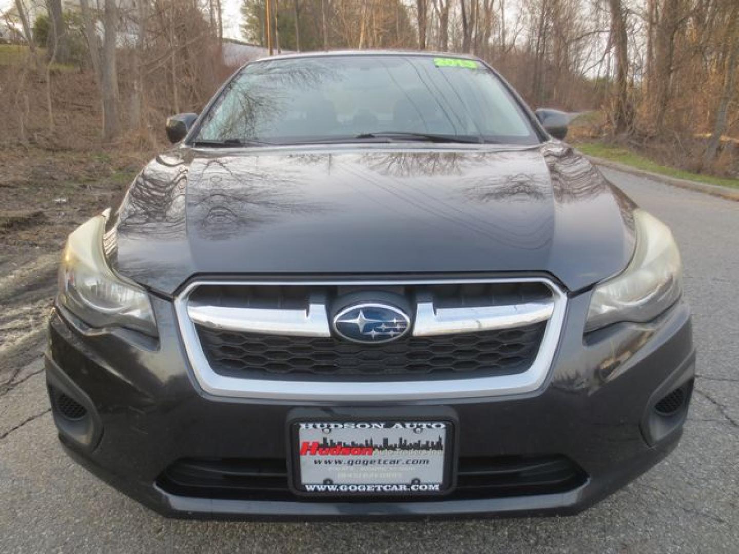 2013 Gray /Black Subaru Impreza Premium 4-Door w/All Weather Package (JF1GJAC65DH) with an 2.0L H4 DOHC 16V engine, Automatic transmission, located at 270 US Route 6, Mahopac, NY, 10541, (845) 621-0895, 41.349022, -73.755280 - Photo#2