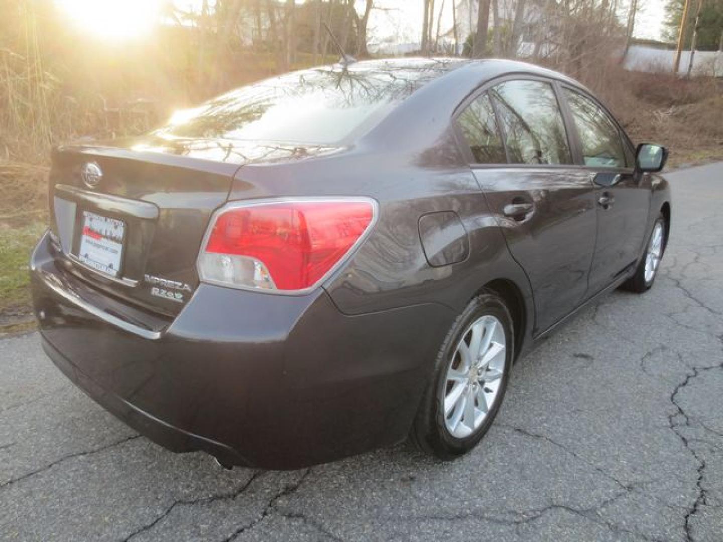 2013 Gray /Black Subaru Impreza Premium 4-Door w/All Weather Package (JF1GJAC65DH) with an 2.0L H4 DOHC 16V engine, Automatic transmission, located at 270 US Route 6, Mahopac, NY, 10541, (845) 621-0895, 41.349022, -73.755280 - Photo#3