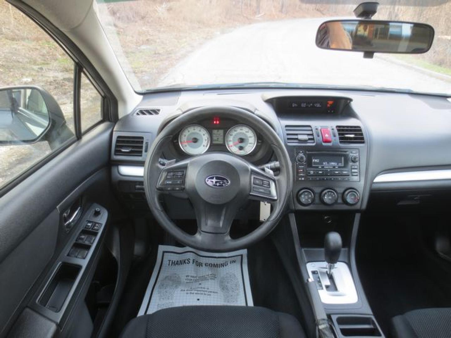 2013 Gray /Black Subaru Impreza Premium 4-Door w/All Weather Package (JF1GJAC65DH) with an 2.0L H4 DOHC 16V engine, Automatic transmission, located at 270 US Route 6, Mahopac, NY, 10541, (845) 621-0895, 41.349022, -73.755280 - Photo#8