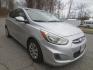 2017 Silver /Black Hyundai Accent SE (KMHCT5AE5HU) with an 1.6L L4 DOHC 16V engine, Automatic transmission, located at 270 US Route 6, Mahopac, NY, 10541, (845) 621-0895, 41.349022, -73.755280 - Photo#1