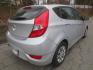 2017 Silver /Black Hyundai Accent SE (KMHCT5AE5HU) with an 1.6L L4 DOHC 16V engine, Automatic transmission, located at 270 US Route 6, Mahopac, NY, 10541, (845) 621-0895, 41.349022, -73.755280 - Photo#3