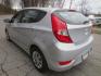 2017 Silver /Black Hyundai Accent SE (KMHCT5AE5HU) with an 1.6L L4 DOHC 16V engine, Automatic transmission, located at 270 US Route 6, Mahopac, NY, 10541, (845) 621-0895, 41.349022, -73.755280 - Photo#4