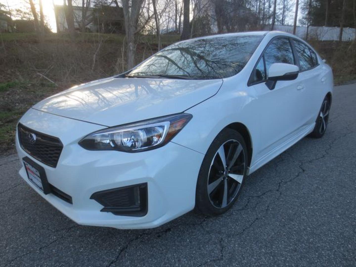 2017 White /Black Subaru Impreza 2.0i Sport (4S3GKAM69H3) with an 2.0L H4 DOHC 16V engine, Automatic transmission, located at 270 US Route 6, Mahopac, NY, 10541, (845) 621-0895, 41.349022, -73.755280 - Photo#0