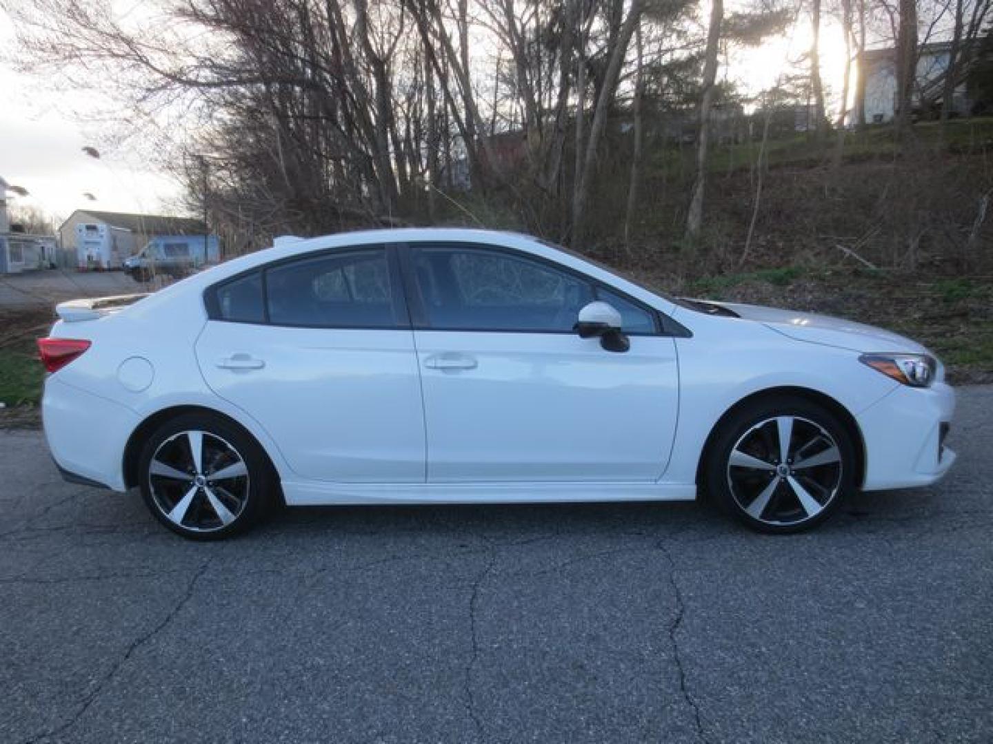 2017 White /Black Subaru Impreza 2.0i Sport (4S3GKAM69H3) with an 2.0L H4 DOHC 16V engine, Automatic transmission, located at 270 US Route 6, Mahopac, NY, 10541, (845) 621-0895, 41.349022, -73.755280 - Photo#9