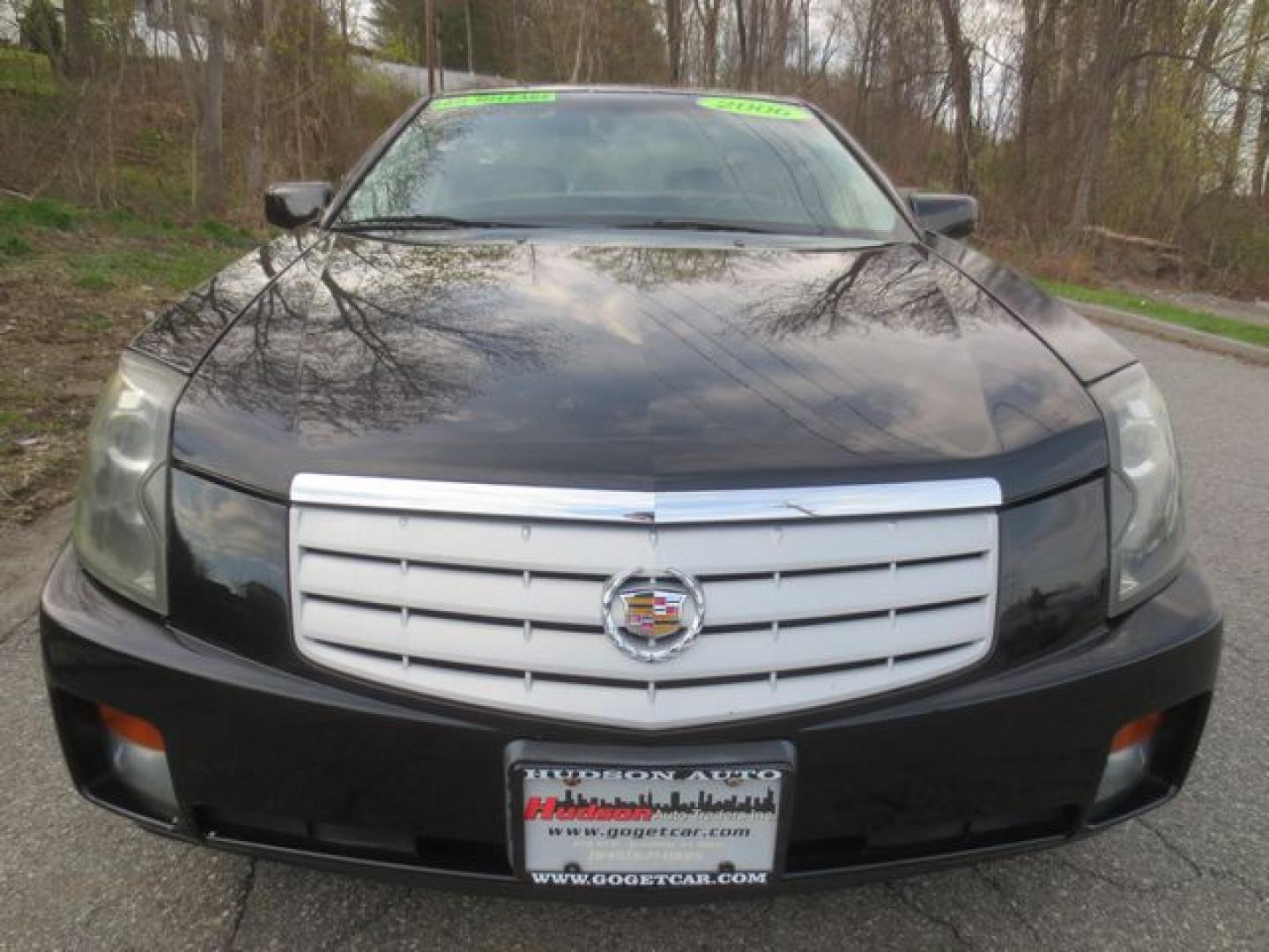 2006 Black /Black Cadillac CTS 2.8L (1G6DM57T560) with an 2.8L V6 DOHC 24V engine, Automatic transmission, located at 270 US Route 6, Mahopac, NY, 10541, (845) 621-0895, 41.349022, -73.755280 - Photo#2