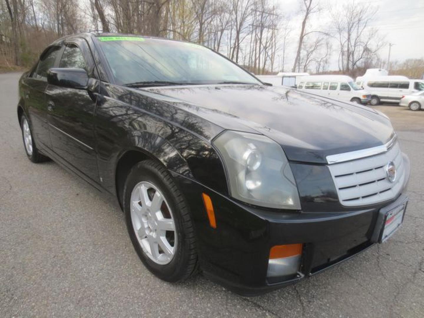 2006 Black /Black Cadillac CTS 2.8L (1G6DM57T560) with an 2.8L V6 DOHC 24V engine, Automatic transmission, located at 270 US Route 6, Mahopac, NY, 10541, (845) 621-0895, 41.349022, -73.755280 - Photo#1