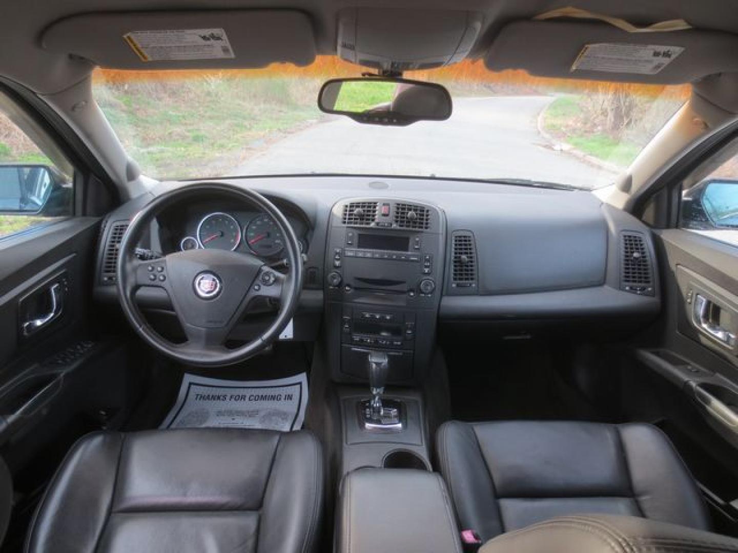2006 Black /Black Cadillac CTS 2.8L (1G6DM57T560) with an 2.8L V6 DOHC 24V engine, Automatic transmission, located at 270 US Route 6, Mahopac, NY, 10541, (845) 621-0895, 41.349022, -73.755280 - Photo#7