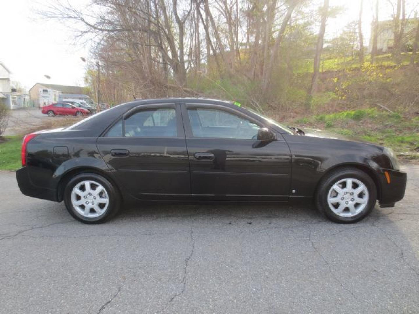 2006 Black /Black Cadillac CTS 2.8L (1G6DM57T560) with an 2.8L V6 DOHC 24V engine, Automatic transmission, located at 270 US Route 6, Mahopac, NY, 10541, (845) 621-0895, 41.349022, -73.755280 - Photo#9