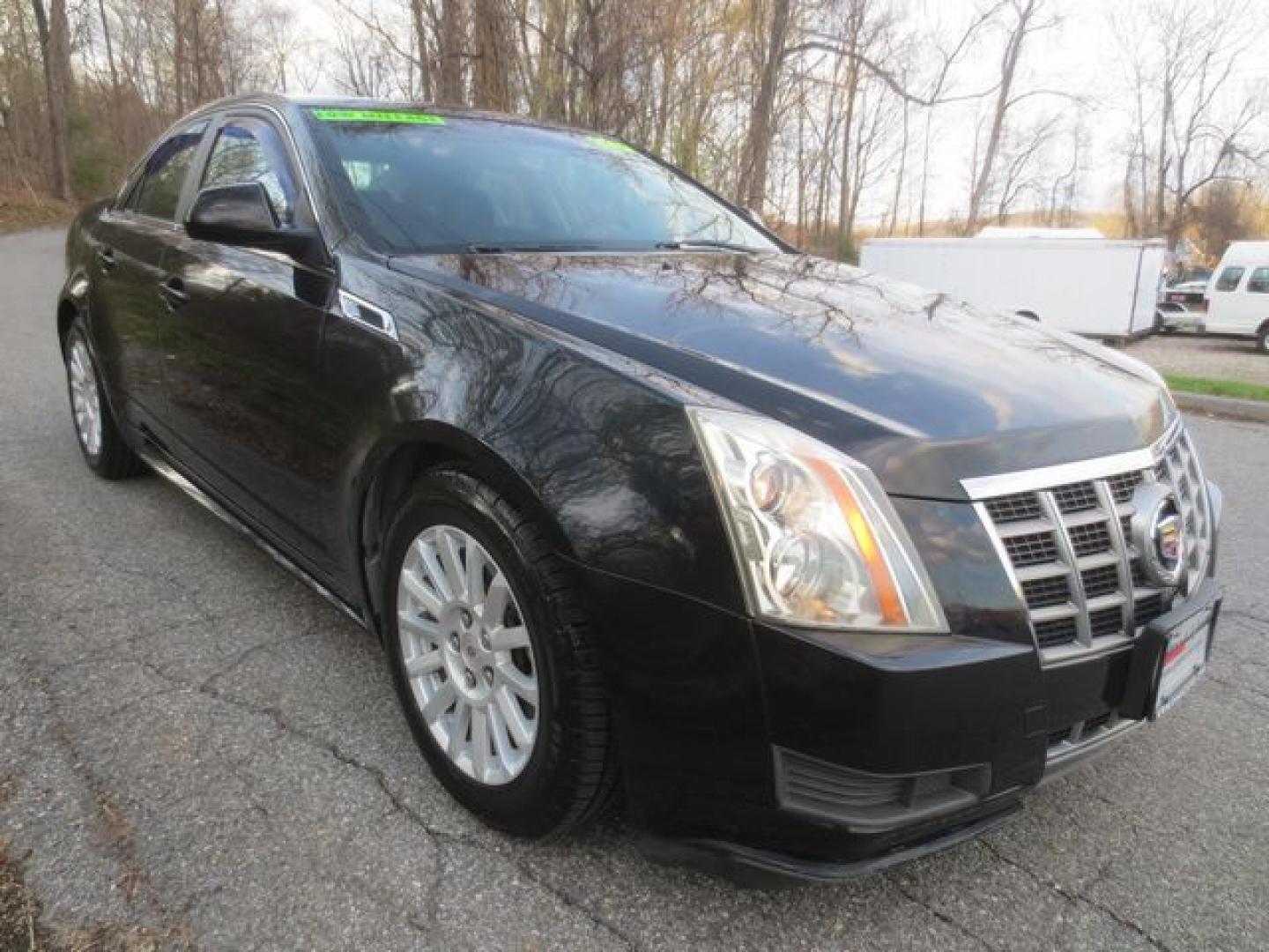 2012 Black /Black Cadillac CTS (1G6DC5E56C0) with an 3.0L V6 DOHC 24V FFV engine, 6-Speed Automatic transmission, located at 270 US Route 6, Mahopac, NY, 10541, (845) 621-0895, 41.349022, -73.755280 - Photo#1